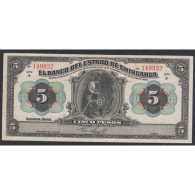 Mexique Billet 5 PesoS 1913 - TB+  Lartdesgents.fr - Mexico