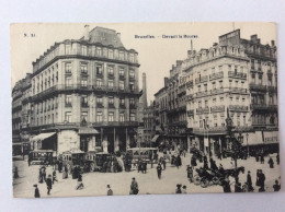 BRUXELLES : Devant La Bourse - 1906 - Belle Animation - Avenues, Boulevards