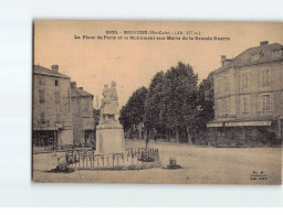 BRIOUDE : La Place De Paris Et Le Monument Aux Morts De La Grande Guerre - Très Bon état - Brioude