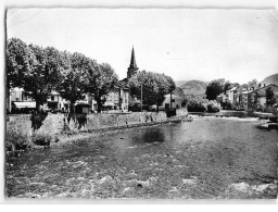 ST GIRONS : Les Bords Du Salat Et Le Clocher De L'église - Très Bon état - Saint Girons