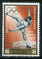 REPUBLICA DE GUINEA 1964 - JUEGOS OLIMPICOS DE INNSBRUCK - YVERT AEREO 41* - Inverno1964: Innsbruck