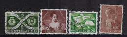 PORTUGAL  1953,1954  SCOTT#780,785,796,800  USED - Usati