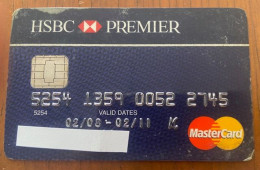 TURKEY,TURKEI,TURQUIE ,HSBC,BANK ,PREMIER,MASTERCARD,CARD - Geldkarten (Ablauf Min. 10 Jahre)