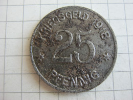 Coblenz 25 Pfennig 1918 - Sonstige & Ohne Zuordnung
