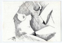 ETIENNE QUENTIN   BIS -  FEMME NUE  1984  -  COLLECTION DE SIZI  L ESCARGOT  N° 166  -  TIRAGE 150 EX NUMEROTES - Quentin