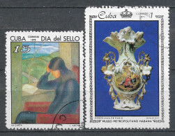 1970,1971 CUBA Set Of 2 Used Stamps (Michel # 1596,1674) - Oblitérés