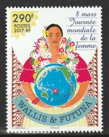 WALLIS Et FUTUNA - N°866 ** (2017) Journée Mondiale De La Femme - Neufs