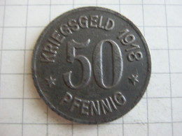 Siegen 50 Pfennig 1918 - Andere & Zonder Classificatie