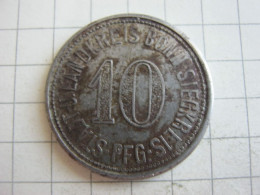 Bonn 10 Pfennig 1918 - Autres & Non Classés