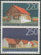 Liechtenstein 2004 Ortsbildschutz Wohnhäuser 1355/56 Postfrisch - Unused Stamps
