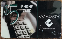 Carte De Recharge - Comdata Ceridian Company $5 2000 - USA  - Télécarte ~79 - Sonstige & Ohne Zuordnung