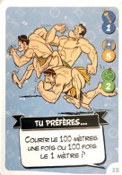 C15 - Carte Astérix Aux Jeux Olympiques Collector Cora/Match 2024 - Autres & Non Classés