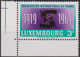 1969 Luxemburg 50th Anniversary Of The International Labor Organization ** Mi:LU 792, Sn:LU 479, Yt:LU 740, Sg:LU 840, - Nuevos
