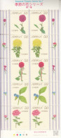 2013 Japan Seasonal Flowers #7  Miniature Sheet Of 10 MNH - Unused Stamps
