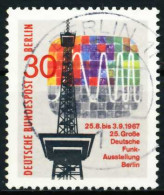 BERLIN 1967 Nr 309 Zentrisch Gestempelt X639866 - Oblitérés