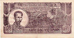 VIETNAM 5 DONG 1948   P-17a2 VF ++ - Vietnam