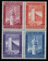 VATIKAN 1958 Nr 292-294 Postfrisch VIERERBLOCK X7C4C4A - Nuevos
