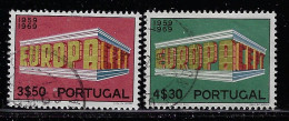 PORTUGAL  1969  SCOTT#1039,1040  USED - Used Stamps