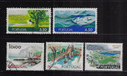 PORTUGAL  1971,72  SCOTT#1120,1122,1131,1132,1138  USED - Used Stamps