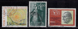 PORTUGAL  1974  SCOTT#1176,1204,1230  USED - Used Stamps