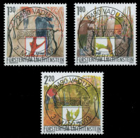 LIECHTENSTEIN 2003 Nr 1311-1313 Zentrisch Gestempelt X298786 - Gebruikt