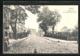 AK Peitz, Kottbuserstrasse Mit Oberförsterei Und Post  - Peitz