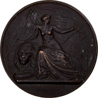 Belgique, Médaille, LÉOPOLD Ier, Indépendance Nationale, XXV Ans, 1855 - Sonstige & Ohne Zuordnung