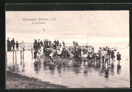 AK Dahme I. H., Strandleben  - Dahme