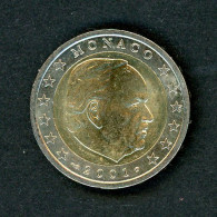 Monaco 2001 2 Euro Kursmünze Fürst Rainier (M4997 - Andere & Zonder Classificatie