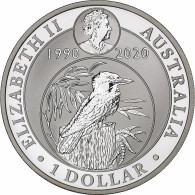 Australie, 1 Dollar, 1 Oz, Kookaburra-30 Th Anniversary, 2020, Perth, 1 Oz - Ongebruikte Sets & Proefsets