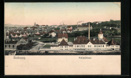 AK Backnang, Schlachthaus Aus Der Vogelschau  - Backnang