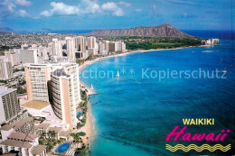 73860942 Waikiki_Honolulu_Hawaii Fliegeraufnahme - Autres & Non Classés