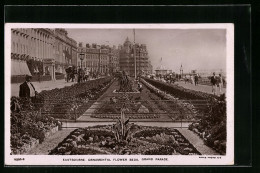 Pc Eastbourne, Ornamental Flower Beds, Grand Parade  - Eastbourne