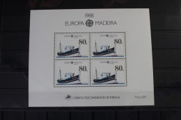 Portugal Madeira Block 9 Mit 118 Postfrisch #VJ969 - Madeira