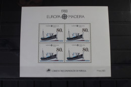 Portugal Madeira Block 9 Mit 118 Postfrisch #VJ968 - Madeira