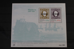 Portugal Madeira Block 1 Mit 62-63 Postfrisch #VK569 - Madeira