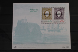 Portugal Madeira Block 1 Mit 62-63 Postfrisch #VK570 - Madeira