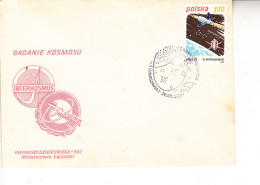 POLONIA  1979 - Yvert 2478  Spazio - FDC