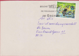 Brief 1999 - Mi 2278 (5) : Österreichischer Fussballmeister SK Puntigamer Sturm Graz , SST 8160 Weiz - Brieven En Documenten