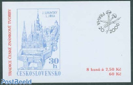 Czech Republic 2006 Stamp Tradition Booklet, Mint NH, Religion - Churches, Temples, Mosques, Synagogues - Stamp Booklets - Altri & Non Classificati