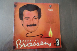 Disque 25 Cm De Georges Brassens N°3 - Les Sabots D'helene - Philips B 76 063 R - France 1959 - Disco & Pop