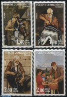 Türkiye 2015 Disappearing Professions 4v, Mint NH, Various - Textiles - Art - Handicrafts - Sonstige & Ohne Zuordnung