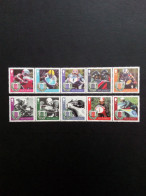 ISLE OF MAN MI-NR. 1333-1342 A POSTFRISCH(MINT) 100 JAHRE TOURIST-TROPHY 2007 MOTORRAD - Moto