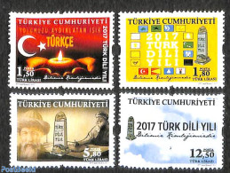 Türkiye 2017 Turkish Language Year 4v, Mint NH, Science - Esperanto And Languages - Altri & Non Classificati