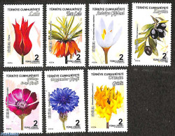 Türkiye 2018 Flowers 7v, Mint NH, Nature - Flowers & Plants - Altri & Non Classificati