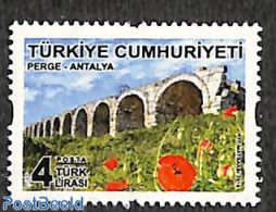 Türkiye 2018 Definitive, Perge Antalya 1v, Mint NH, Nature - Flowers & Plants - Altri & Non Classificati