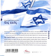 Israel 2011 Flag Booklet With 4 Menorah's On Cover, Mint NH, History - Flags - Stamp Booklets - Unused Stamps (with Tabs)