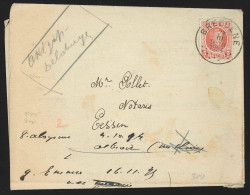 Belgique - Imprimé Affr. N°192 Càd BREDENE/1924 Pour ESSEN - Covers & Documents