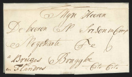 L D' Hertogenbos 1761 + 6 Pour Bruges - 1714-1794 (Pays-Bas Autrichiens)