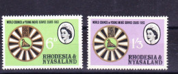 STAMPS-RHODESIA&NYASALAND-UNUSED-MH*-SEE-SCAN - Rhodesia & Nyasaland (1954-1963)
